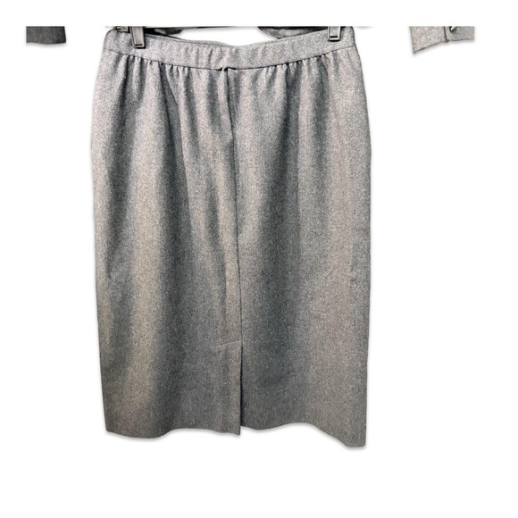 Pendleton Vintage Blazer Skirt Suit Set Womens Size 12 100% Wool USA 80's Retro - Picture 11 of 16